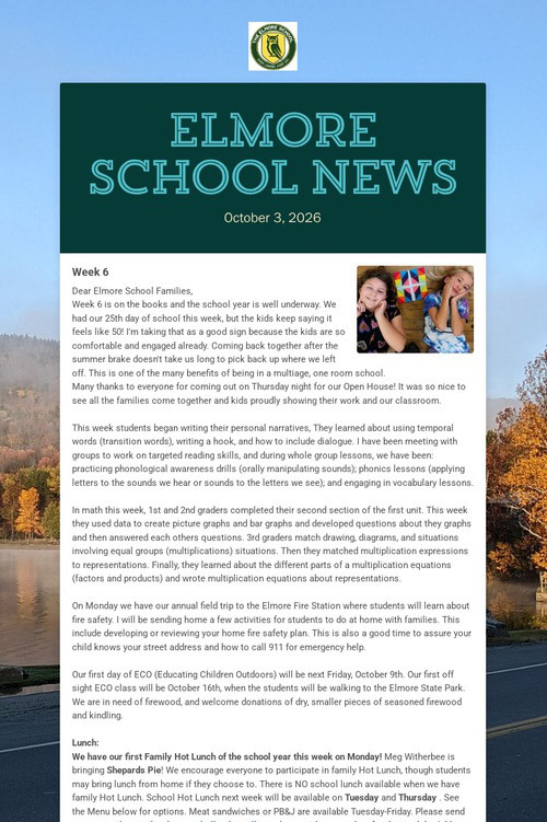 ELMORE School News