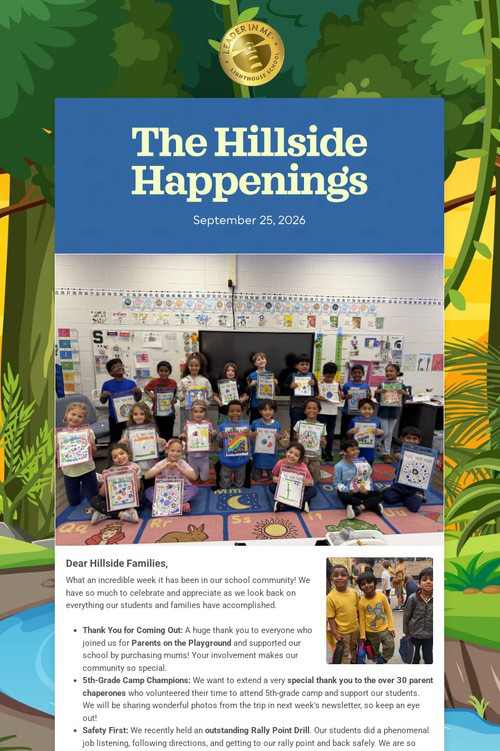 The Hillside Happenings