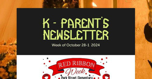 K - Parent's Newsletter