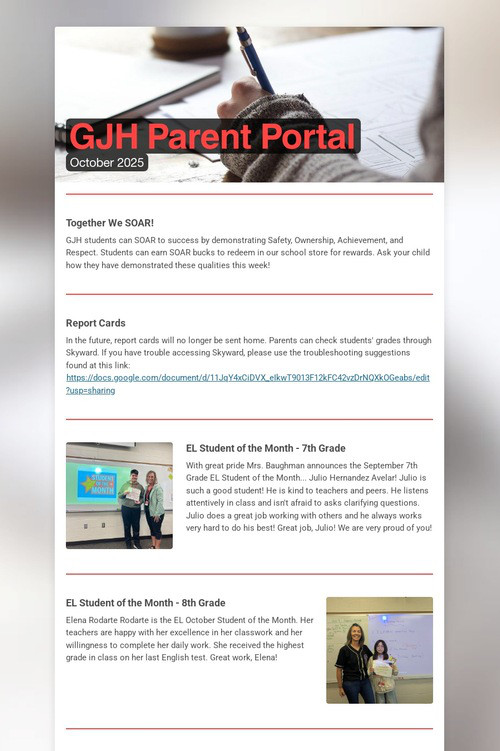 GJH Parent Portal