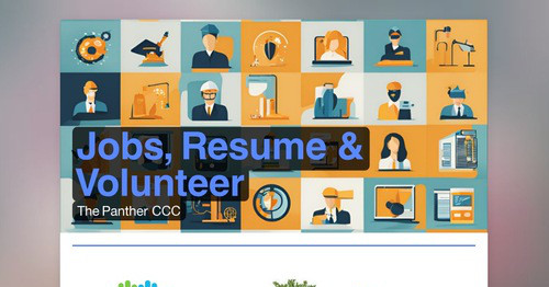 JOB BOARD & SCHOLARSHIPS