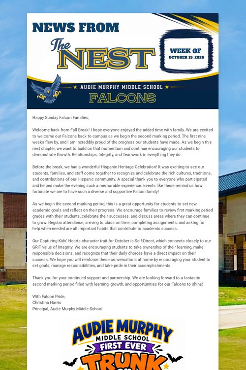 News from the Nest