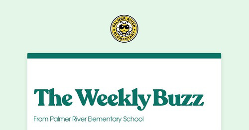 Weekly Buzz The Weekly Buzz | Smore Newsletters