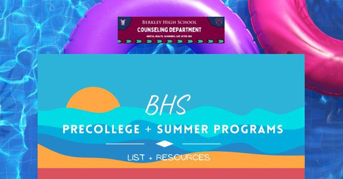 PreCollege & Summer Programs