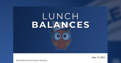 Lunch Balances in Focus