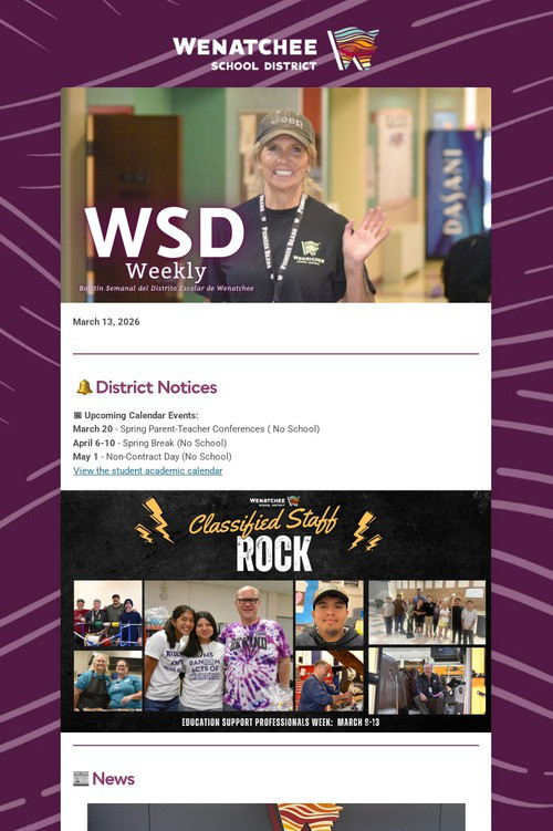 WSD Weekly