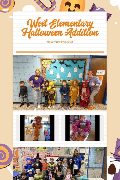 West Elementary Halloween Addition