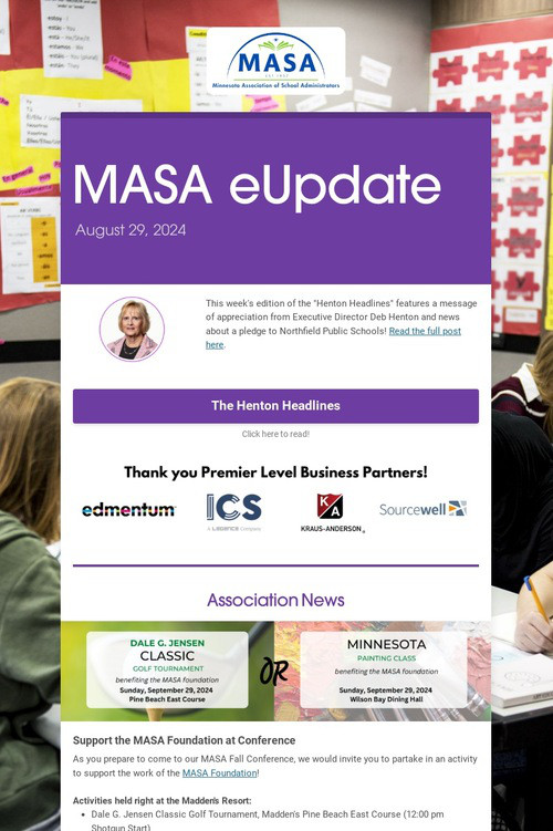 MASA eUpdate