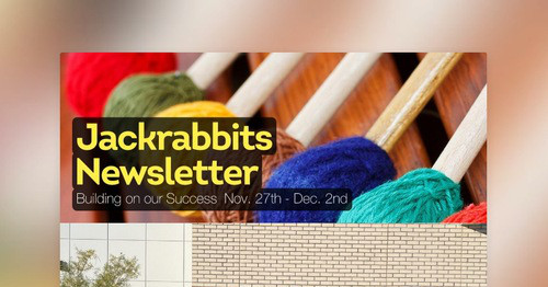 Jackrabbits Newsletter