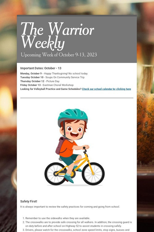 The Warrior Weekly