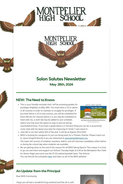 Solon Salutes