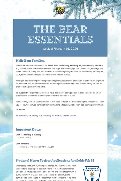 THE BEAR ESSENTIALS