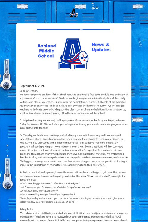 AMS UPDATE