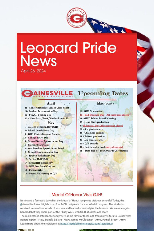 Leopard Pride News