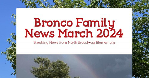 Bronco Family News March 2024