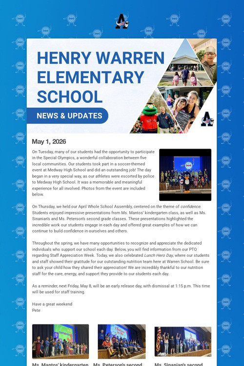 Warren School Weekly Update