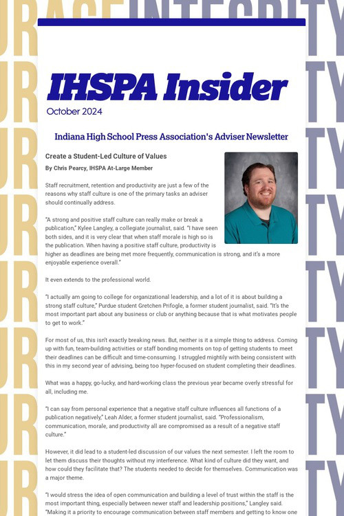 IHSPA Insider