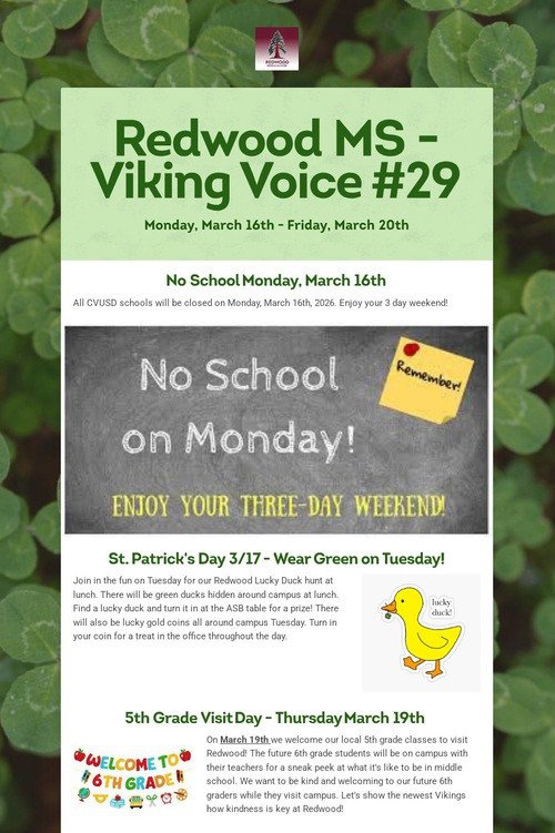 Redwood MS -  Viking Voice #29