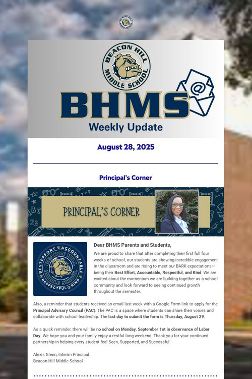 Weekly Update