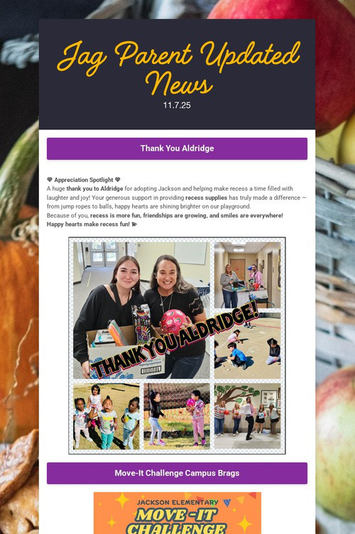 Jag Parent Updated News