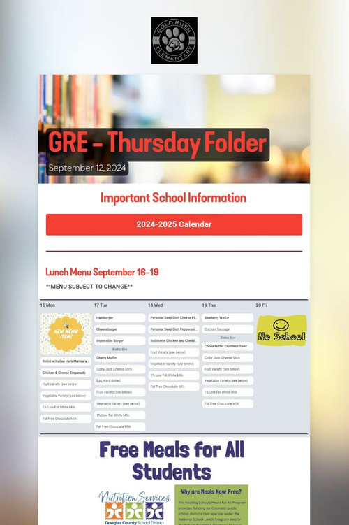 GRE - Thursday Folder