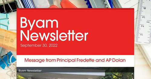 Byam Newsletter