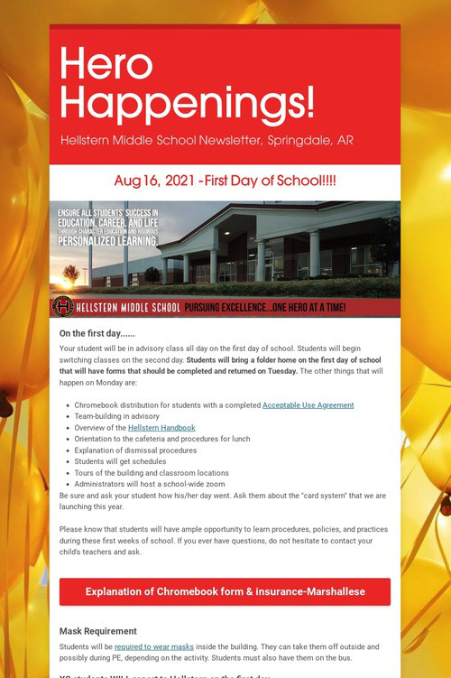 Hero Happenings!