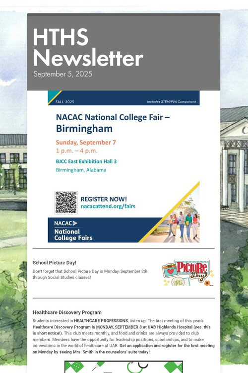 HTHS Newsletter