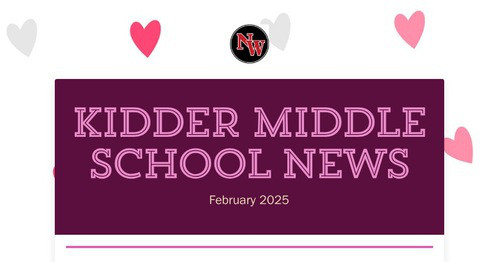 KIDDER MIDDLE SCHOOL NEWS