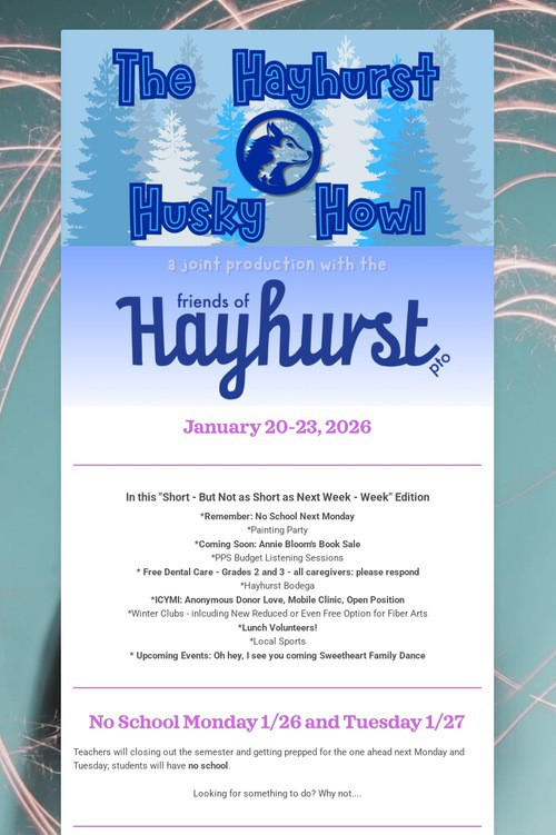 The Hayhurst Husky Howl