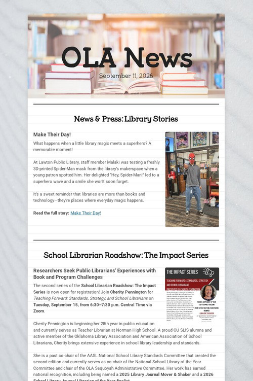 OLA News