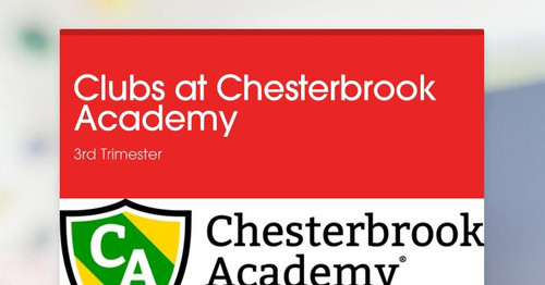 Clubs at Chesterbrook Academy