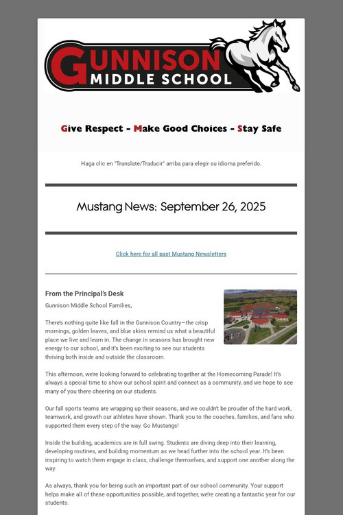 Mustang News - September 19, 2025