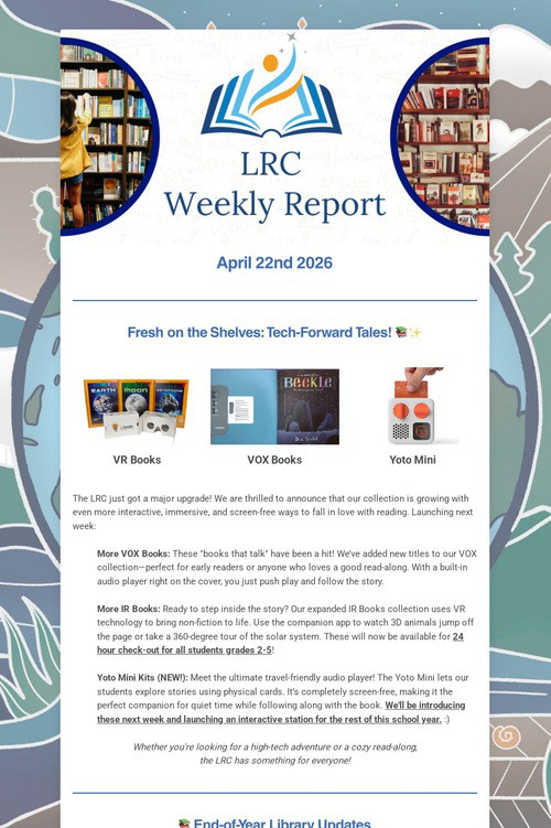 LRC Weekly Update