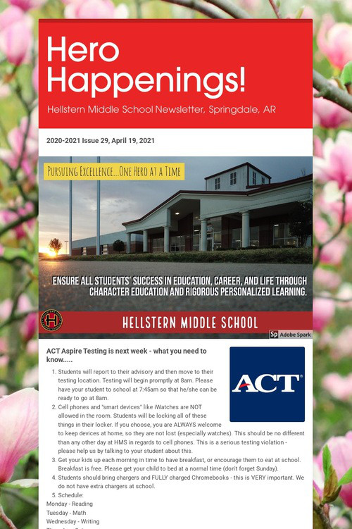 Hero Happenings!