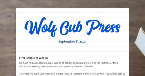 Wolf Cub Press
