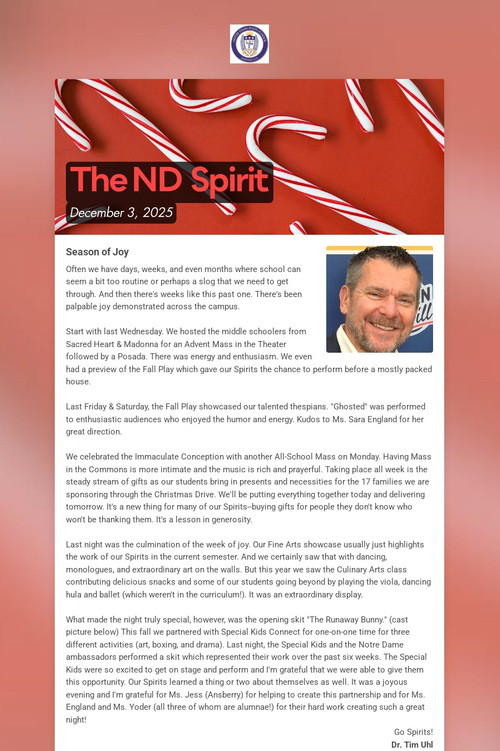 The ND Spirit