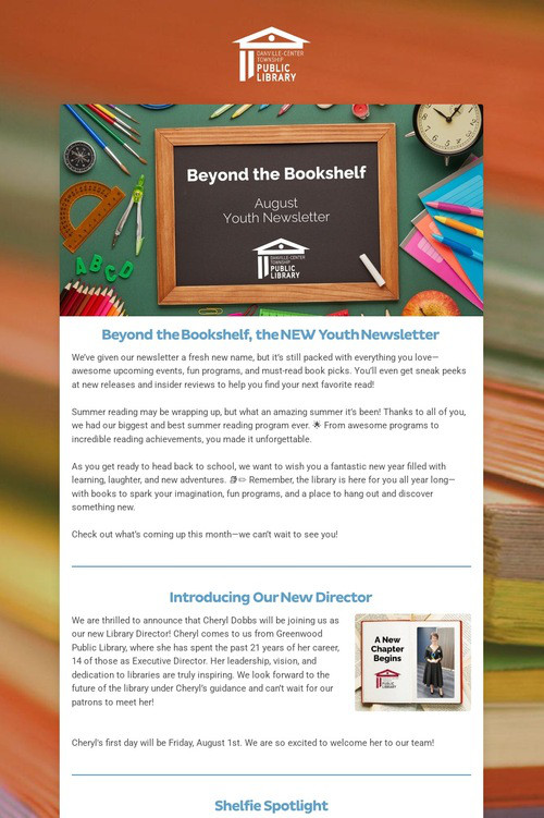 Beyond the Bookshelf