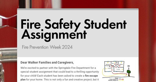 Fire Safety Student Assignment