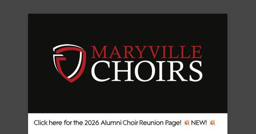 Welcome to Maryville Choirs
