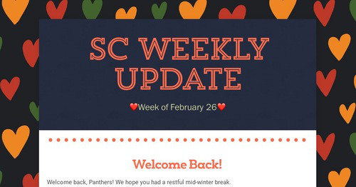 SC Weekly Update