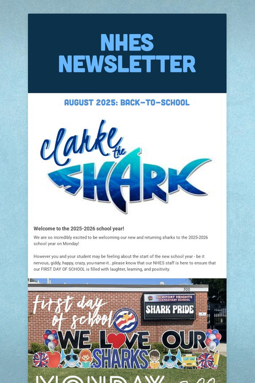 NHES Newsletter