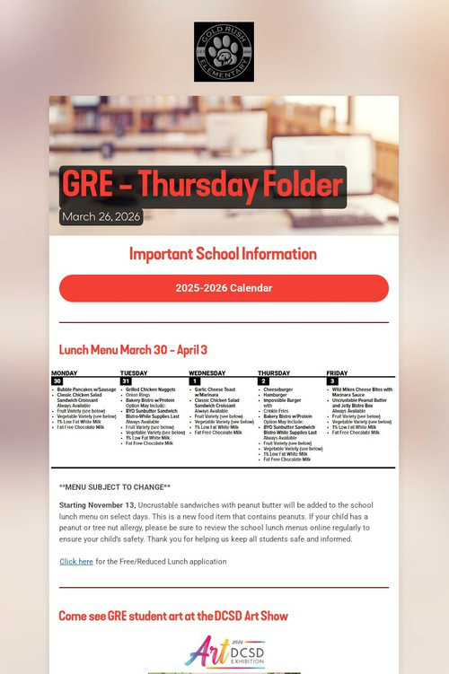 GRE - Thursday Folder