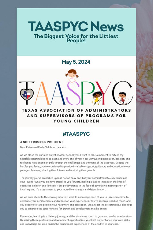 TAASPYC News