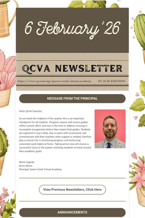 6 February '26