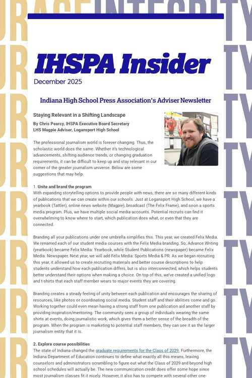 IHSPA Insider