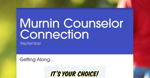 Murnin Counselor Connection