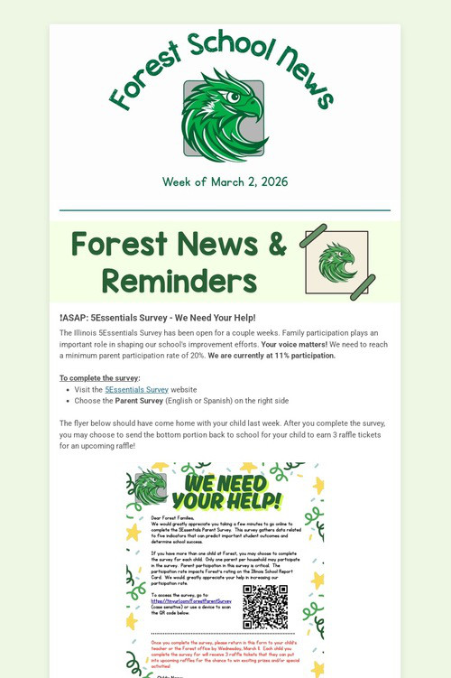 Forest School News (3.1.26)
