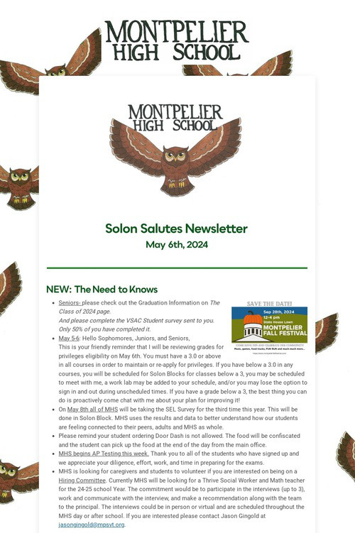 Solon Salutes