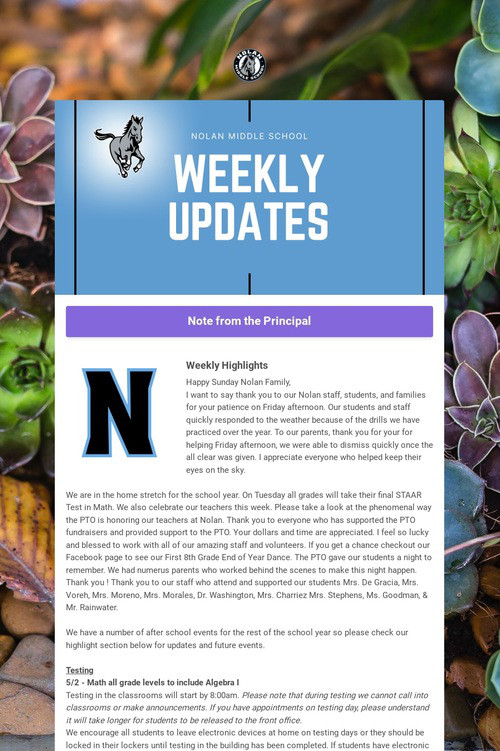 School Update